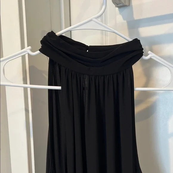 Express Elegant Black Sleeveless Dress - Picture 3 of 4